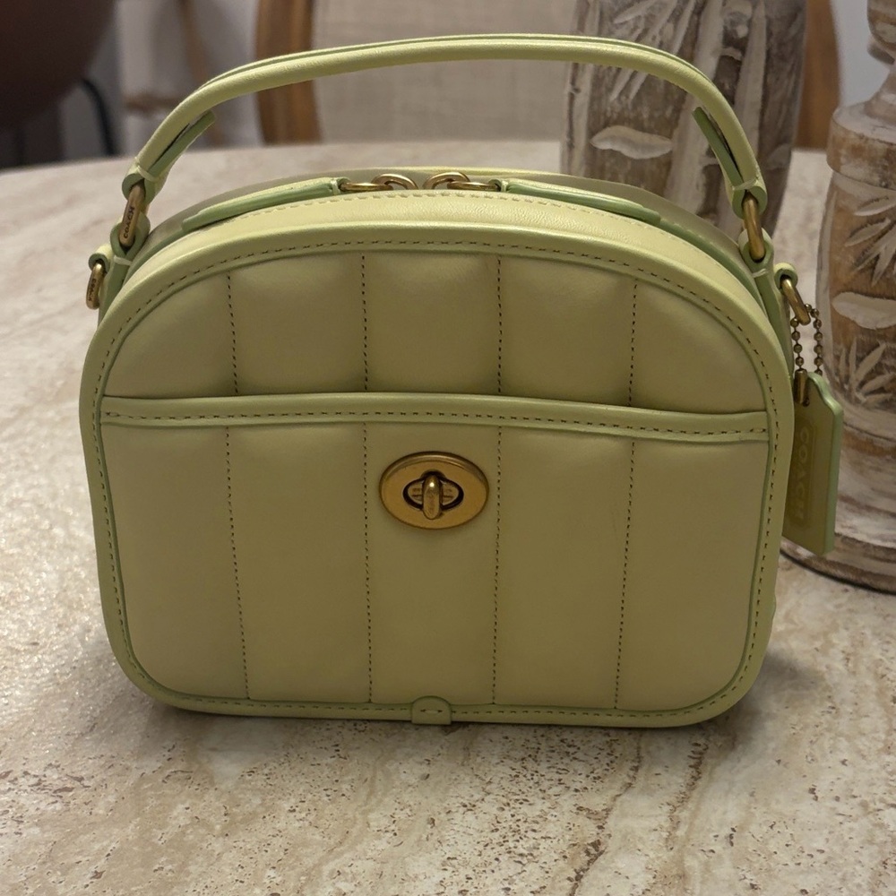 Coach Lunchbox Top Handle Crossbody Bag and Matching Wallet